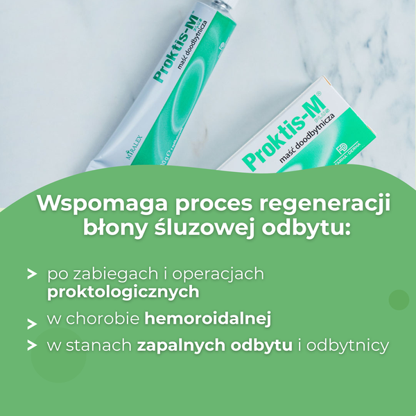 Proktis-M, maść doodbytnicza, 30 g