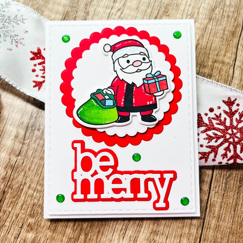 moresantas2stamp Clear Stamp Set