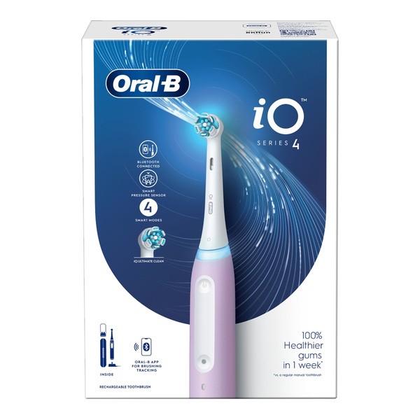 Oral-B, Seria iO 4, lavender, szczoteczka elektryczna