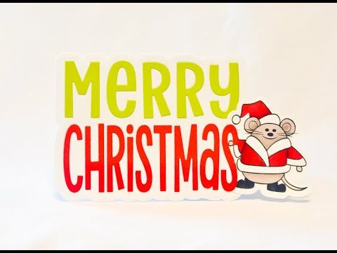 Christmasmouse2stamp Clear Stamp Set