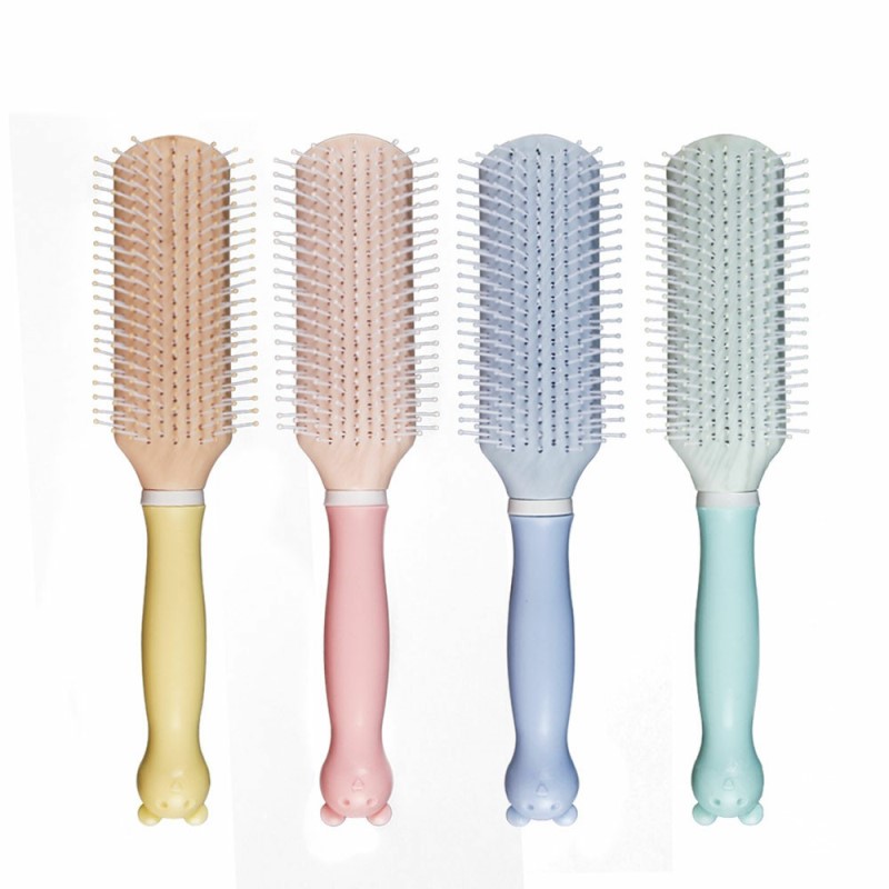 Kommen Beauty Masaż Grzebień Do Włosów Pielęgnacja Włosów Stylizacja Włosów Szczotka Do Włosów Kręcone Włosy Damskie Gorący Grzebień Kreatywny Uchwyt Niedźwiedzia Akcesoria Barberskie
