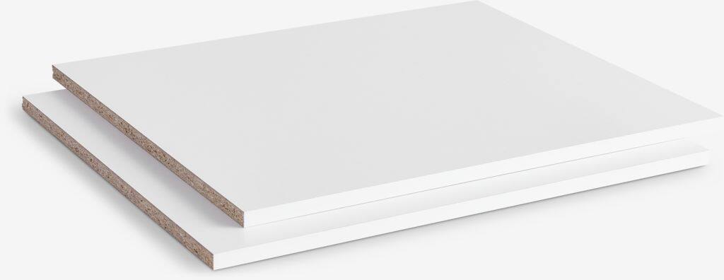 ODDER/LIMFJORDEN ODDER/LIMFJORDEN 2-dørs hylder 2 stk/pak hvid