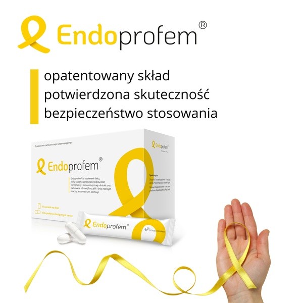 Endoprofem, 30 saszetek na dzień + 30 kapsułek na noc