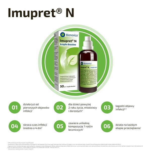 Imupret N, 1 ml/ml, krople doustne, 50 ml