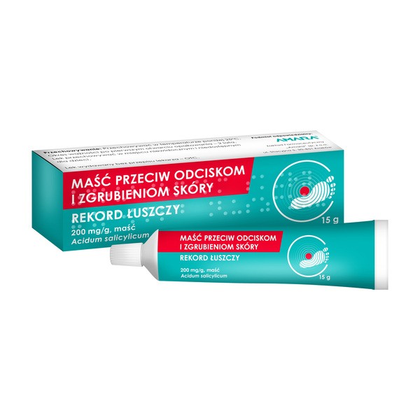 Maść na odciski, Rekord łuszczy, 15 g