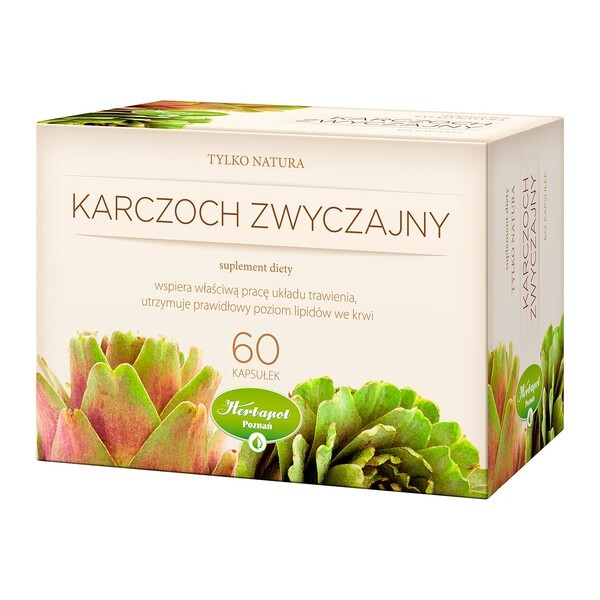 Karczoch Zwyczajny, kapsułki, 60 szt.