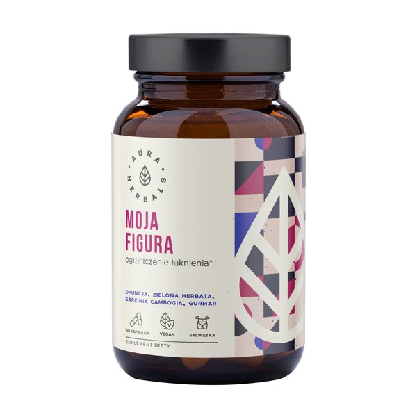 Aura Herbals Moja Figura, Ograniczenie Łaknienia, kapsułki, 60 szt.