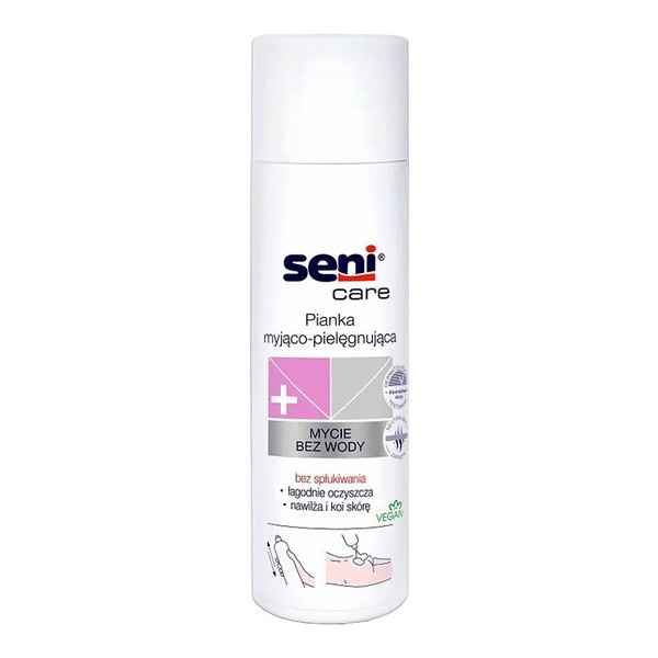 Seni Care, pianka myjąco-pielęgnująca do ciała, 500 ml