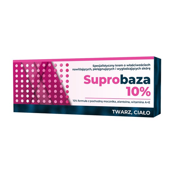 Suprobaza 10%, krem nawilżająco-pielęgnująco-wygładzający skórę, 30 g