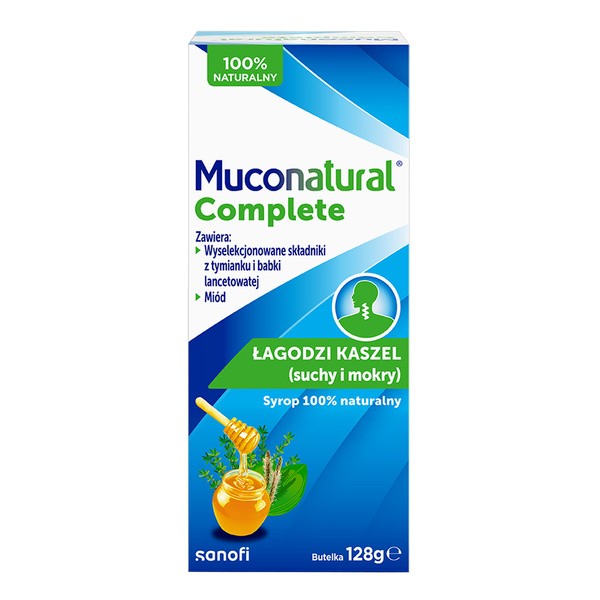 Muconatural Complete, syrop, 128 g