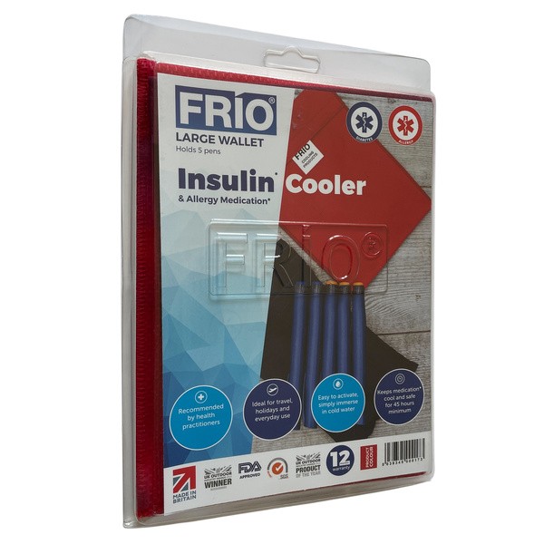 Frio, duże etui na 5 penów, czerwone, 1 szt.