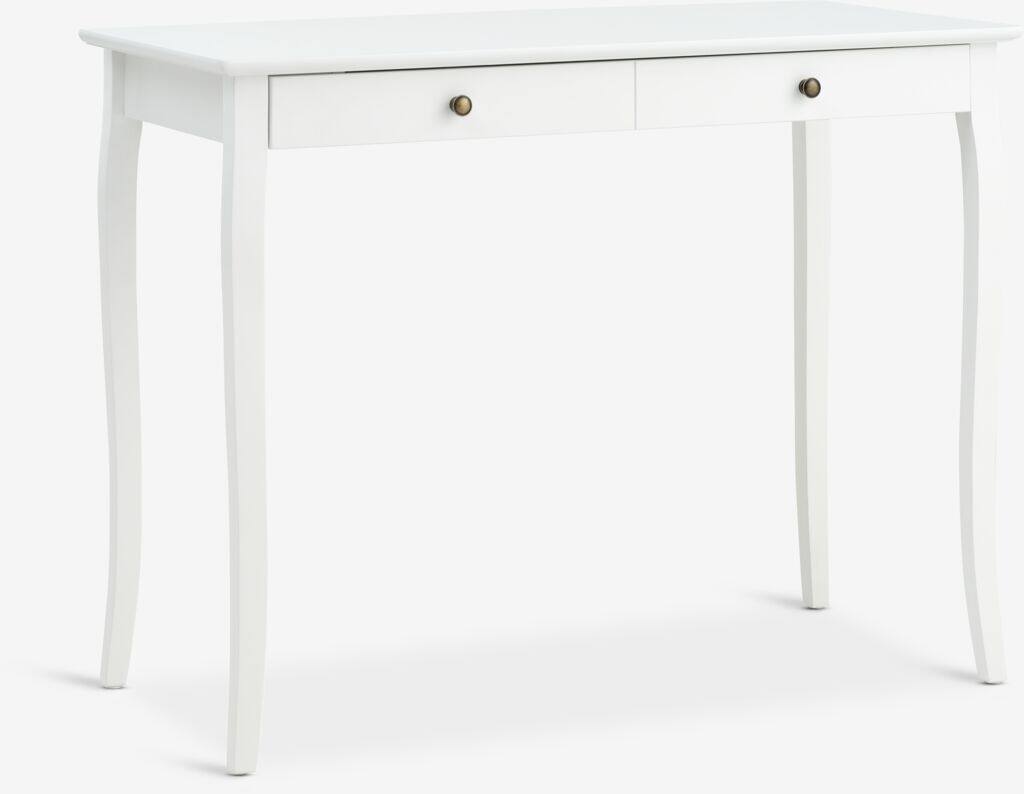 MALLING skrivebord 50x100 1 skuffe hvid