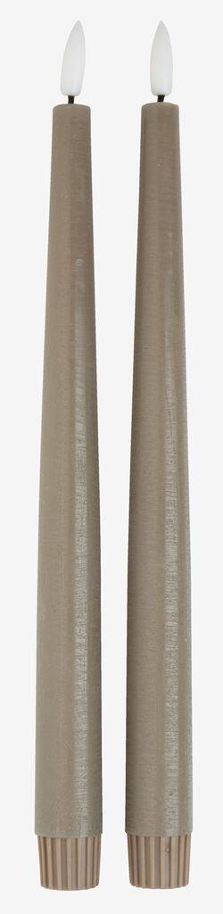 GUDMUND LED lysekrone GUDMUND H29cm grå 2 stk/pk