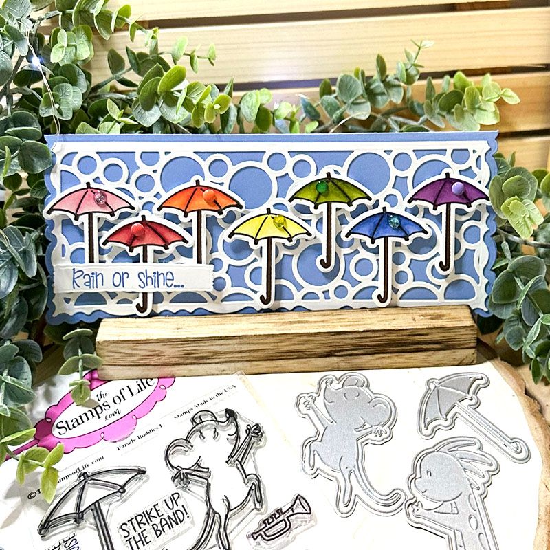 Parade Buddies 1 Clear Stamp Set