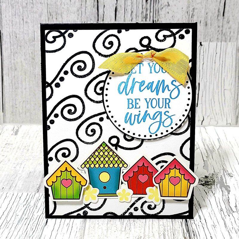 Flourish Borders Clear Stamp Set