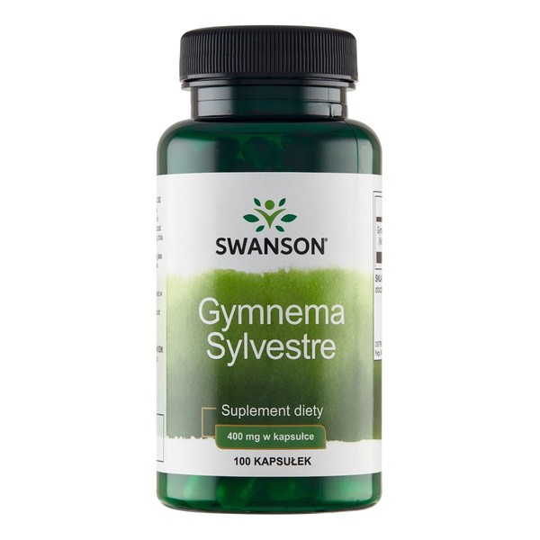 Swanson Gymnea Sylvestre, 400 mg, kapsułki, 100 szt.