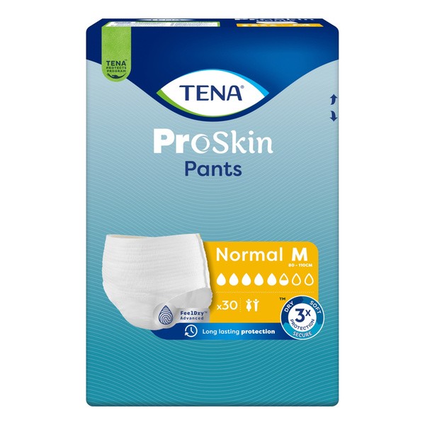 Zestaw 2 x TENA Pants ProSkin Normal, majtki chłonne, rozmiar M, 30 szt.