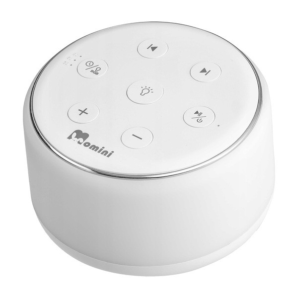 Momini Lullumo, lampka szumiąca z dźwiękami natury i muzyką, 1 szt.