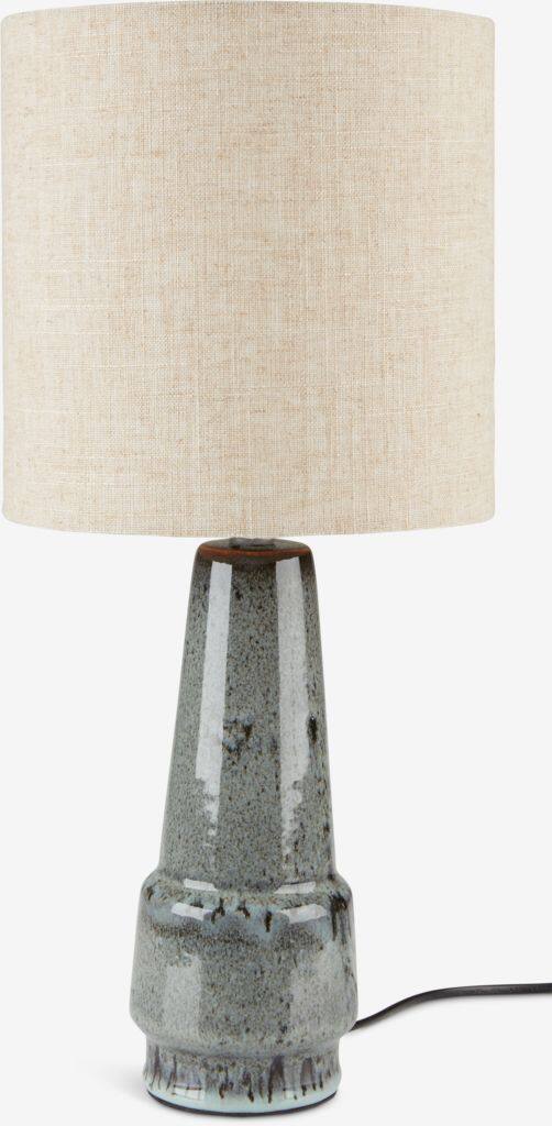 VIGGO bordlampe Ø21xH47cm grå