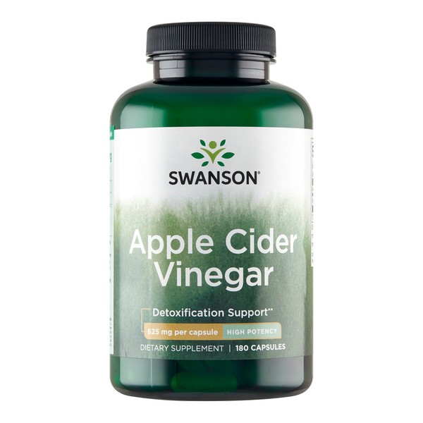 Swanson Apple Cider Vinegar, kapsułki, 180 szt.
