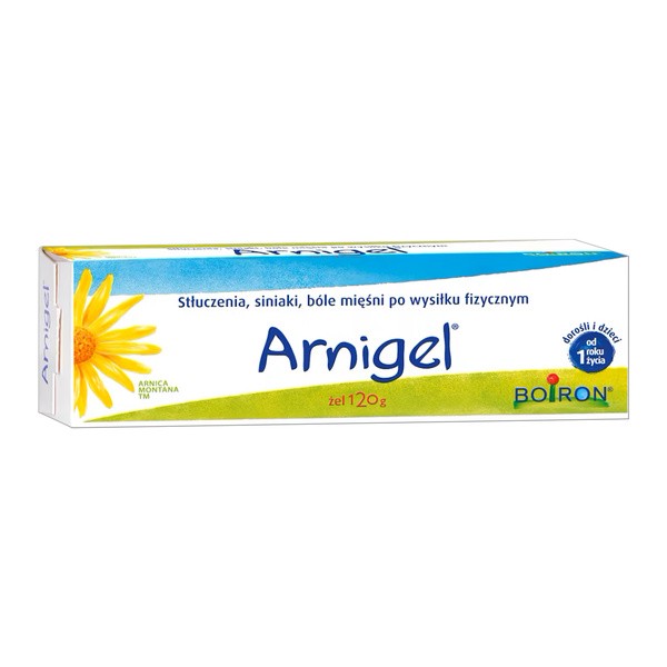 Arnigel żel na stłuczenia, siniaki i ból mięśni, 120 g