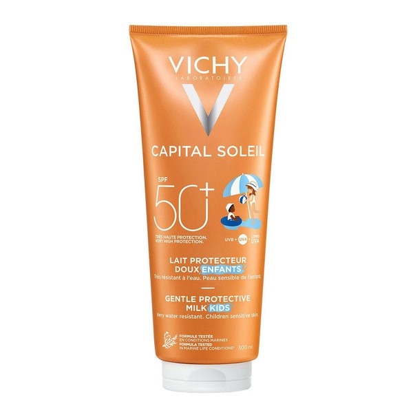 Vichy Capital Soleil, ochronne mleczko dla dzieci SPF 50, 300 ml