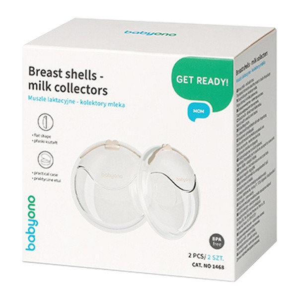 Babyono, muszle laktacyjne kolektory mleka, 2 szt.