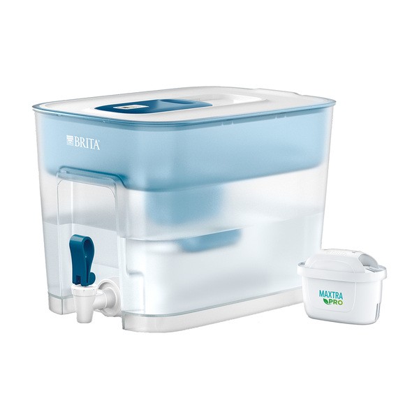 Brita, Flow, pojemnik filtrujący z kranem dozującym, 8,2l, 1 szt.