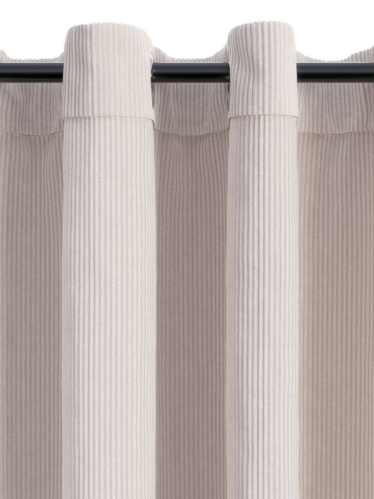 TOTAK TOTAK gardin 1x140x300cm corduroy beige