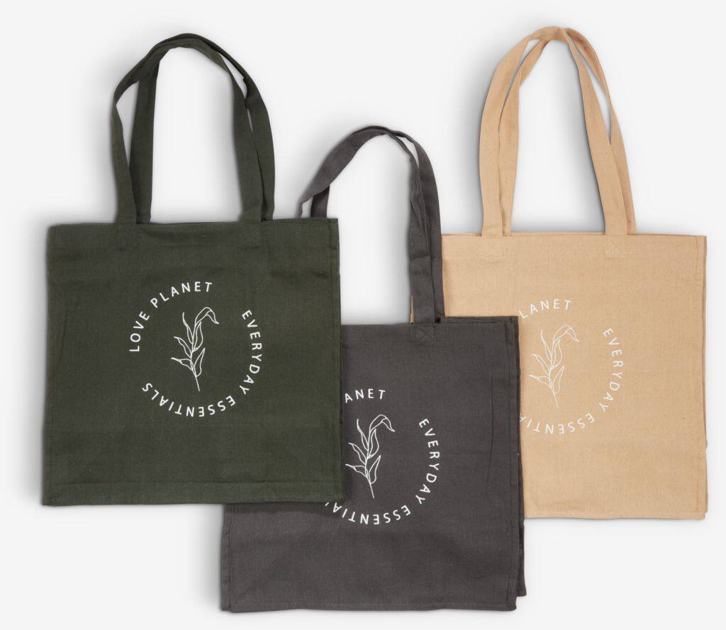 NILS Indkøbspose NILS bredde 40xhøjde 38xdybde 20 cm bund