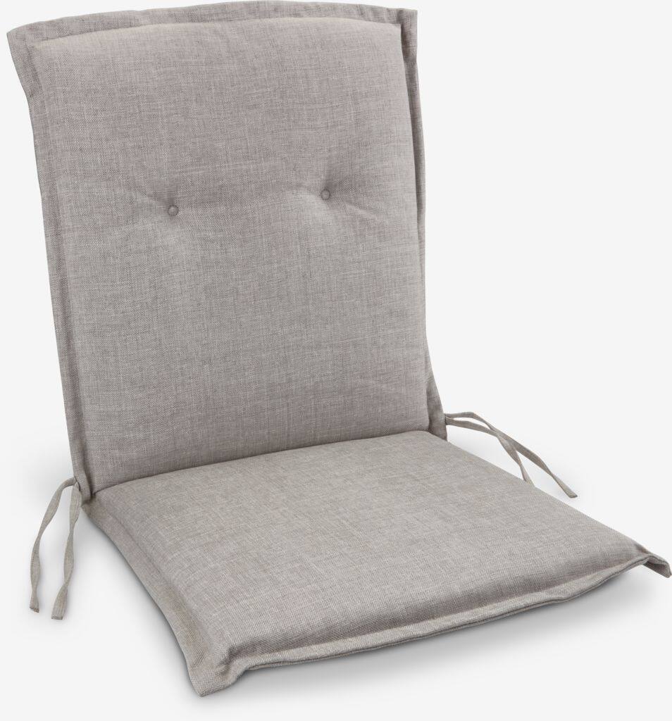 GUDHJEM Havehynde lavt ryglæn GUDHJEM stol lysegrå
