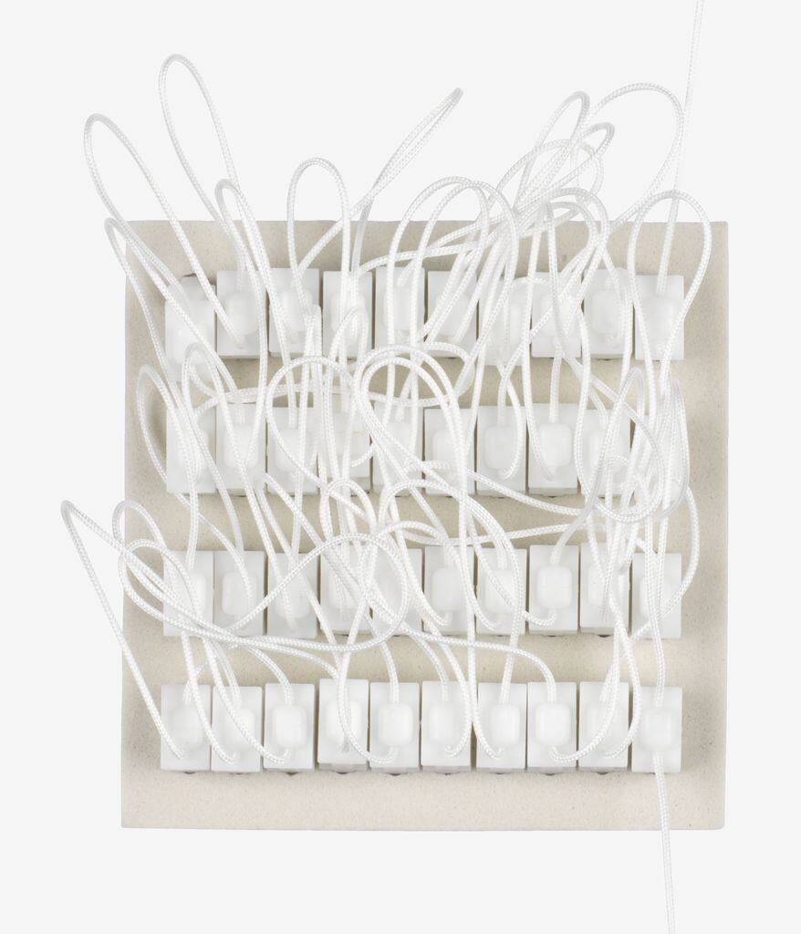 FLEXI glider med FLEXI wire 40 stk/pakke hvid