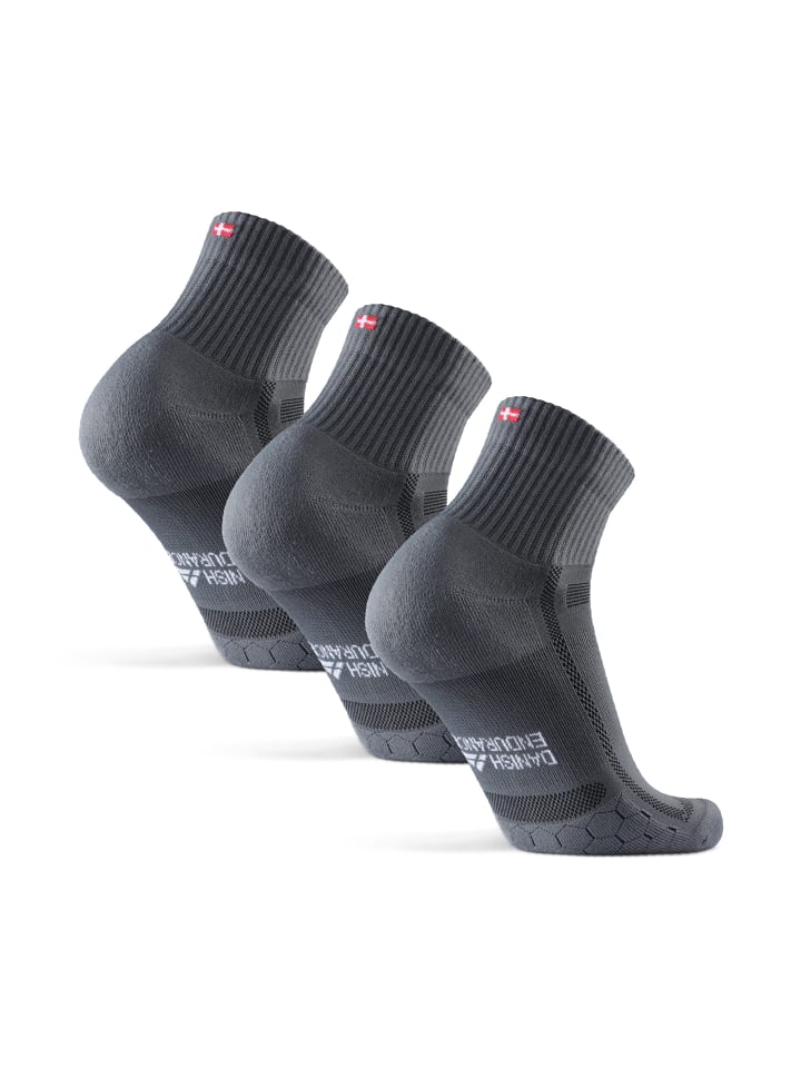 DANISH ENDURANCE Socken Long Distance in grey/black günstig kaufen