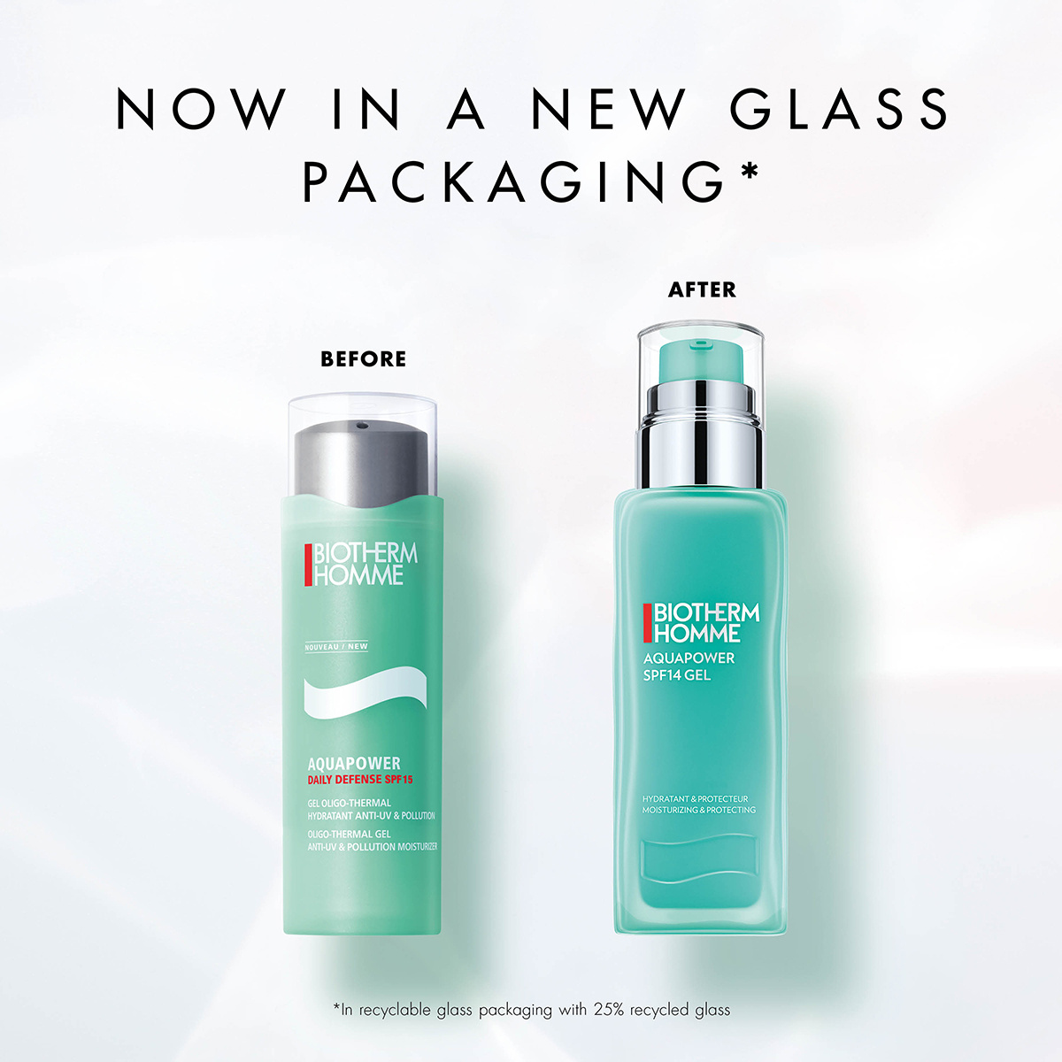 Biotherm Homme Aquapower SPF14 Moisturizing Gel (75 ml)