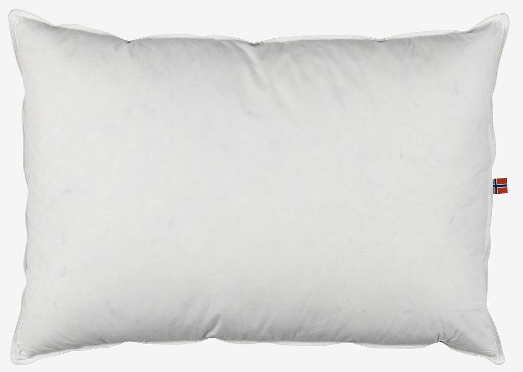 GEILO guld pude lavet af andedun moskus 50x70 høj GEILO