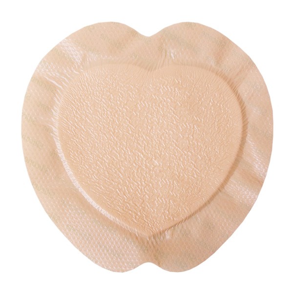 Kliniderm Silicone Sacrum Border, opatrunek, 22,5 cm x 22,5 cm, 1 szt. (z opakowania 5 szt.)