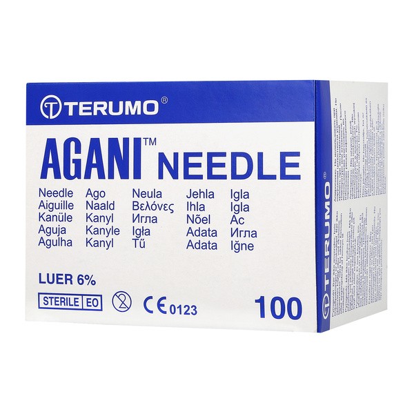 Terumo Agani, igła 0,45 mm x 23 mm, 100 szt.