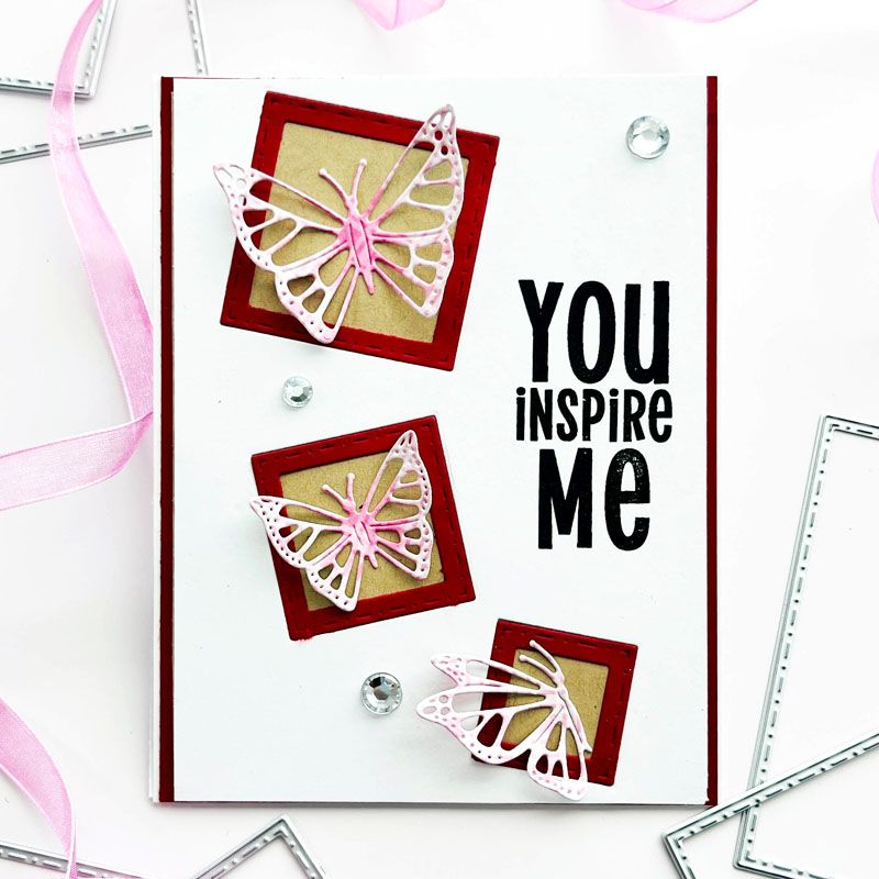 Bold Inspirations Clear Stamp Set 8 Stamps