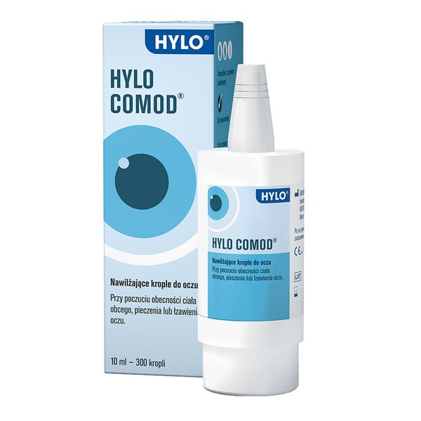 Hylo Comod, krople do oczu, 10 ml
