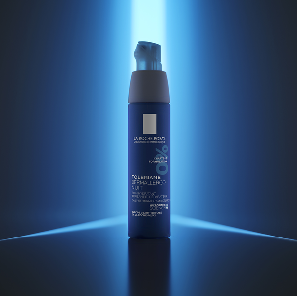 La Roche-Posay Toleriane Dermallergo, kojący krem nawilżający na noc, 40 ml