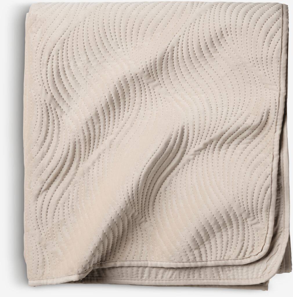 GLORIOSA sengetæppe GLORIOSA 160x220 beige