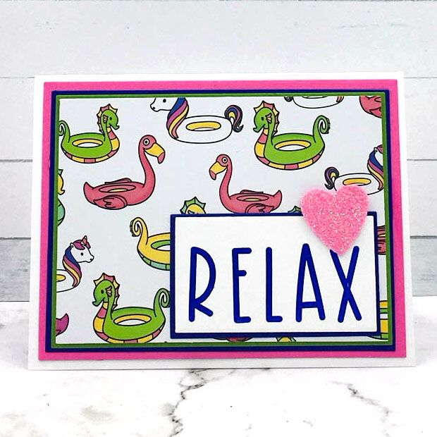 letters4lettertray Clear Stamp Set