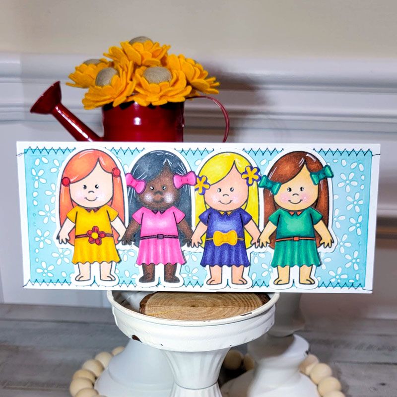 Little Peeps Kirstin Clear Stamp Set
