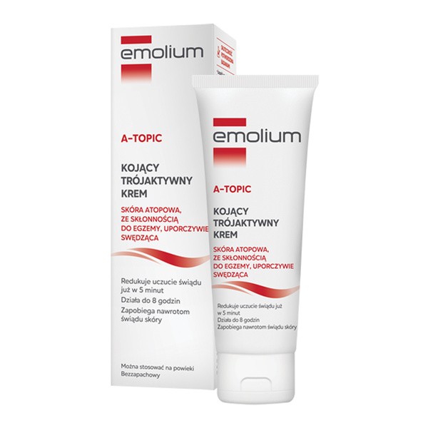 Emolium A-Topic, trójaktywny krem, 50 ml