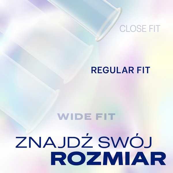 Durex Invisible, prezerwatywy dodatkowo nawilżane, 3 szt.