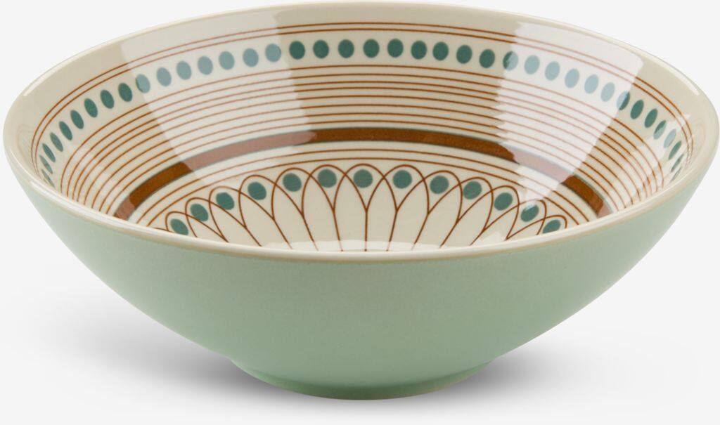 MAK MAK skål Ø18xH6cm flerfarvet stentøj