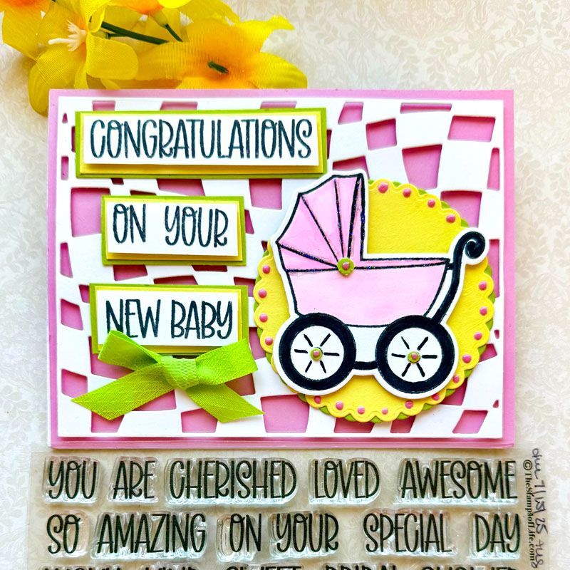 Congrats and More Clear Stamps Set of 29
