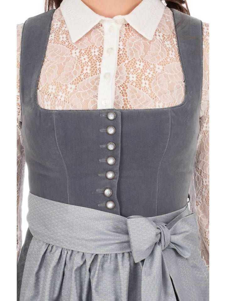 MarJo Midi Dirndl MARLENE in denim günstig kaufen