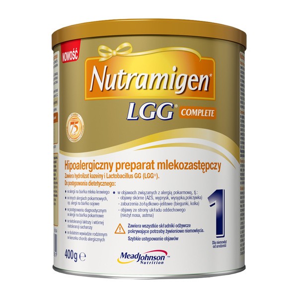 Nutramigen 1 LGG Complete, proszek, 400 g