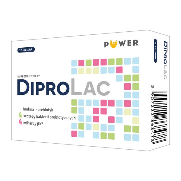 DiproLac, kapsułki, 20 szt.